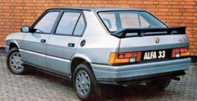 Manual Alfa Romeo 33 1983 de Reparación Descarga PDF GRATIS