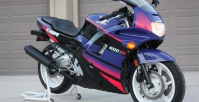 Manual Moto Honda CBR 600F2 1991 Reparación y Servicio