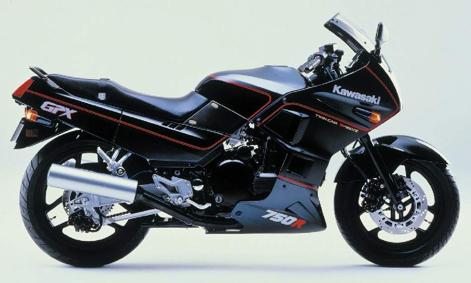 Manual Moto Kawasaki GPX 750 Reparación y Servicio