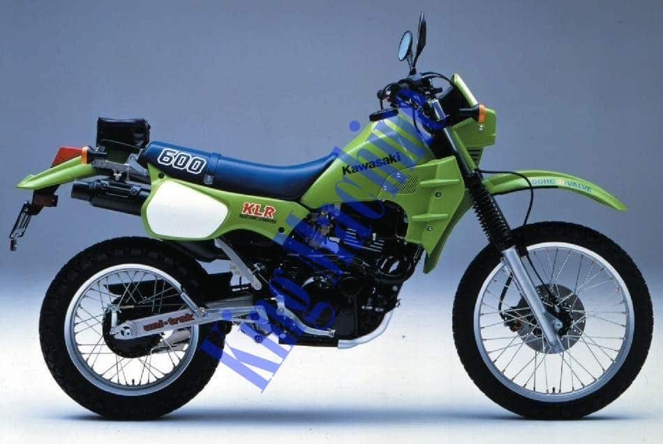 Manual Moto Kawasaki KLR 600 Reparación y Servicio