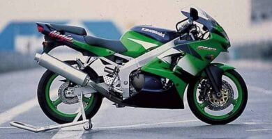 Manual Moto Kawasaki ZX 6R 1998 Reparación y Servicio