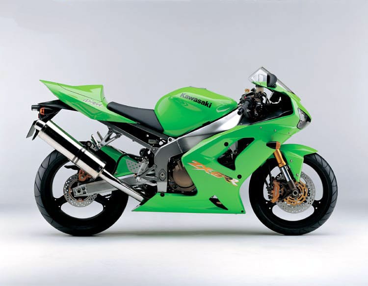 Manual Moto Kawasaki ZX 6RR 2003 Reparación y Servicio