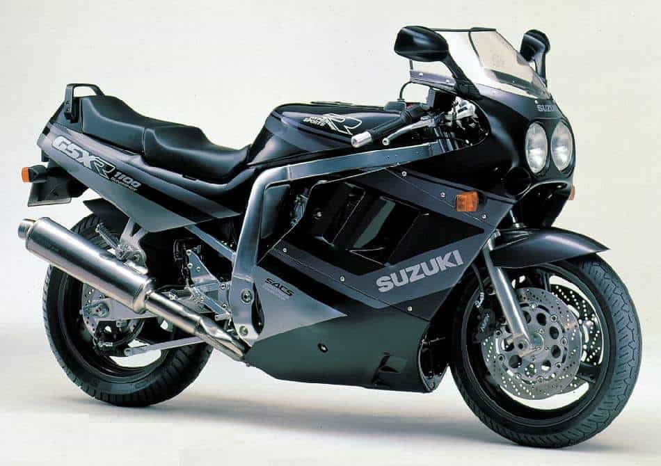 Manual Moto Suzuki GSX R1100 1989 Reparación y Servicio