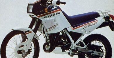 Manual Moto Cagiva Cruiser 125 1988 Reparacion y Servicio