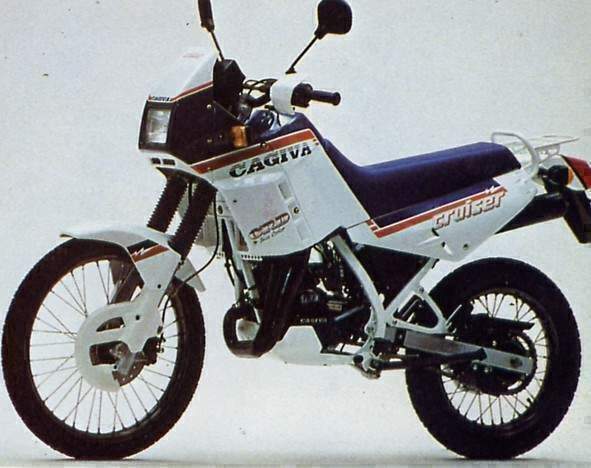 Manual Moto Cagiva Cruiser 125 1988 Reparacion y Servicio