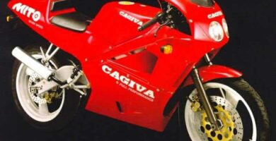 Manual Moto Cagiva Mito 125 1990 Reparacion y Servicio