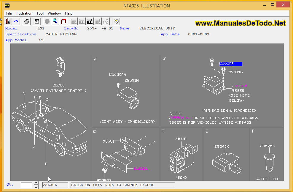 AutoPartes Eléctricas Nissan