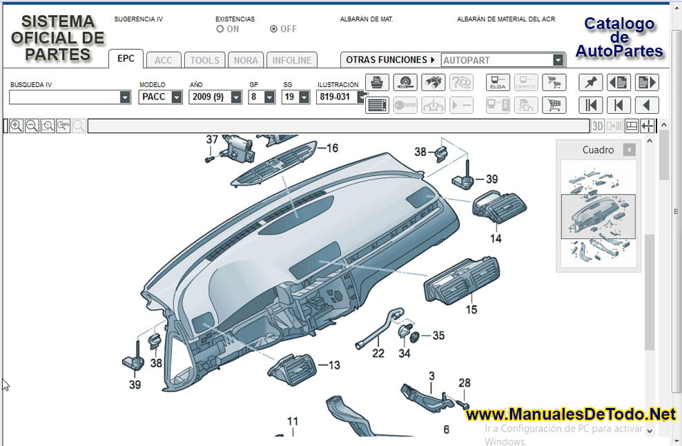Refacciones para el Motor de Volkswagen Crafter 2013