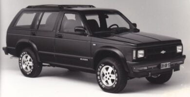 Manual de Usuario CHEVROLET Blazer 1993 en PDF Gratis