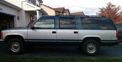 Manual de Usuario CHEVROLET Suburban 1995 en PDF Gratis