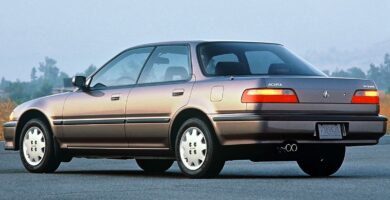 Manual Acura Integra Sedan 1991 de Usuario