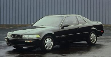 Manual Acura Legend Sedan 1991 de Usuario