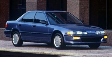 Manual Acura Integra Sedan 1992 de Usuario