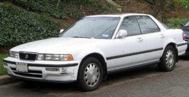 Manual Acura Vigor 1993 de Usuario