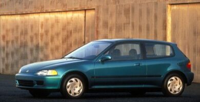 Manual Honda Civic Hatchback 1993 de Usuario