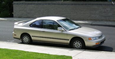 Manual HondaAccord Coupe 1994 de Usuario