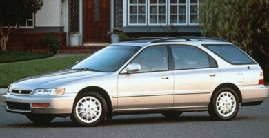 Manual Honda Accord Wagon 1997 de Usuario