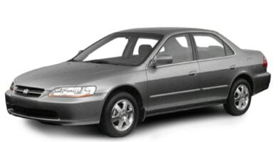 Manual Honda Accord Sedan 2000 de Usuario