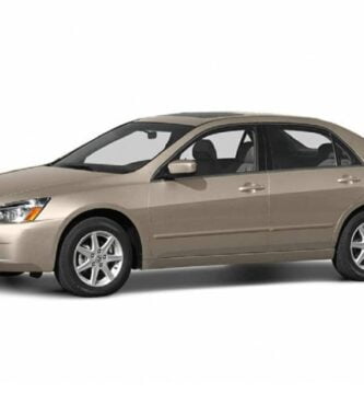 Manual Honda Accord Sedan 2004 de Usuario