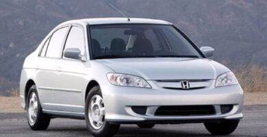 Manual Honda Civic Hybrid 2004 de Usuario