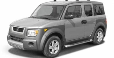 Manual Honda Element 2004 de Usuario