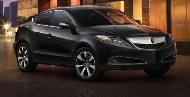 Manual Acura ZDX 2013 de Usuario