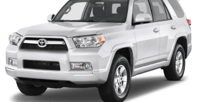 Manual Toyota 4Runner 2010 de Usuario