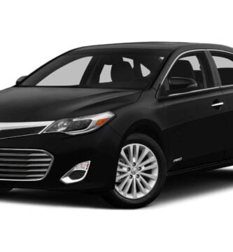 Manual Toyota Avalon Hibrido 2014 de Usuario