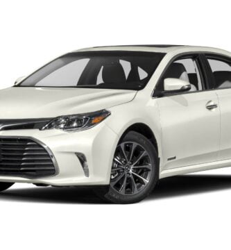 Manual Toyota Avalon Hibrido 2016 de Usuario