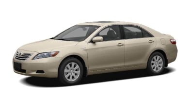 Manual Toyota Camry Hibrido 2007 de Usuario