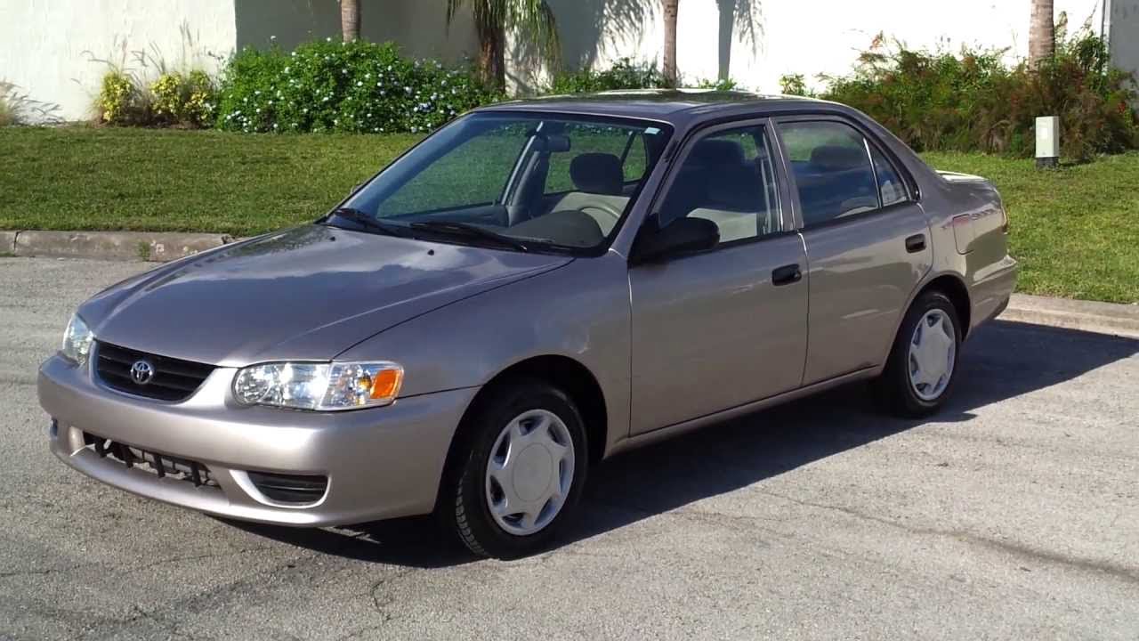 Manual Toyota Corolla 2002 de Usuario