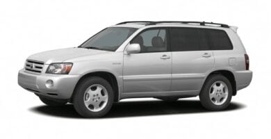 Manual Toyota Highlander 2004 de Usuario