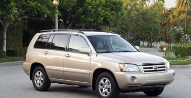 Manual Toyota Highlander 2006 de Usuario