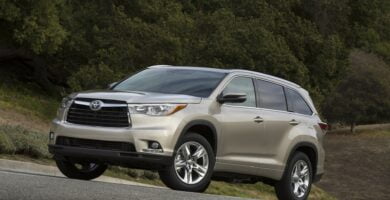 Manual Toyota Highlander 2014 de Usuario