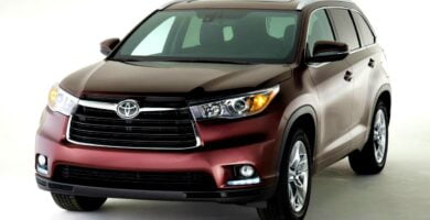 Manual Toyota Highlander 2016 de Usuario