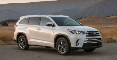 Manual Toyota Highlander 2018 de Usuario