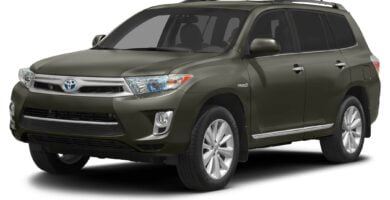 Manual Toyota Highlander Hybrid 2011 de Usuario