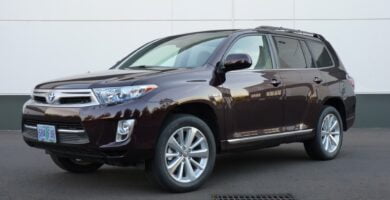 Manual Toyota Highlander Hybrid 2012 de Usuario