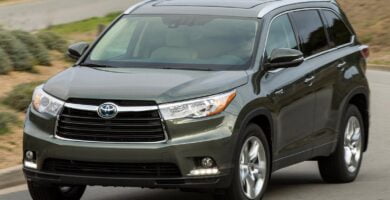 Manual Toyota Highlander Hybrid 2013 de Usuario