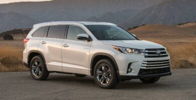 Manual Toyota Highlander Hybrid 2017 de Usuario