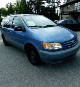 Manual Toyota Sienna 2002 de Usuario