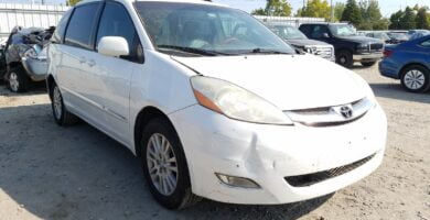 Manual Toyota Sienna 2009 de Usuario