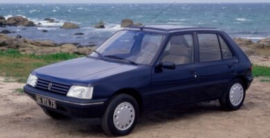 Manual PEUGEOT 205 1998 de usuario PDF gratis