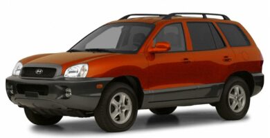 Manual HYUNDAI SANTA FE 2003 de Usuario