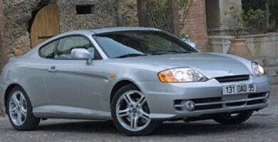 Manual HYUNDAI TIBURON 2003 de Usuario