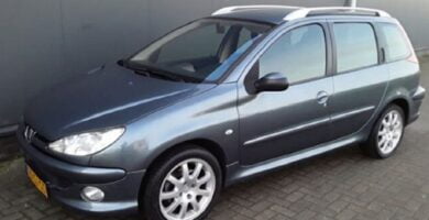 Manual PEUGEOT 206 SW 2006 de usuario PDF gratis