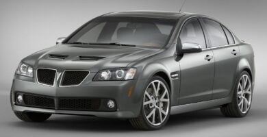 Manual PONTIAC G8 2008 de Usuario