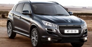 Manual PEUGEOT 4008 2012 de usuario PDF gratis