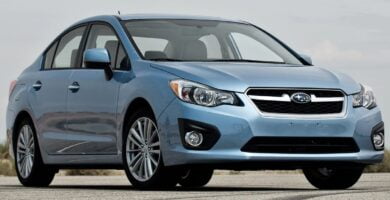 Manual SUBARU IMPREZA 2012 de Usuario PDF Gratis