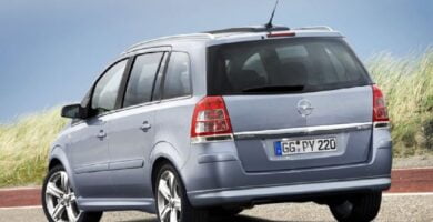 Manual OPEL ZAFIRA 2008 de Usuario PDF Gratis